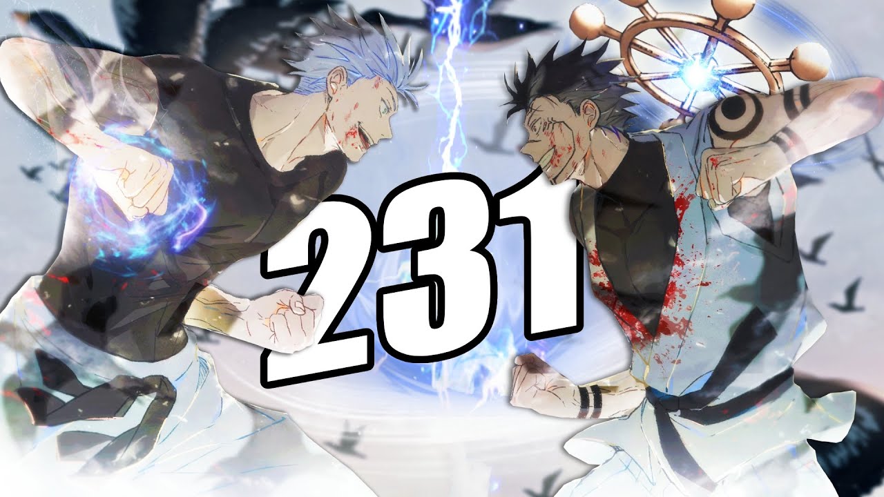 JUJUTSU KAISEN 231 GOJO IS INVINCIBLE! SUKUNA WILL ADAPT TO INFINITY