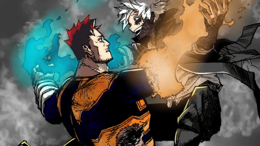 My Hero Academia Chapter 387 DABI HAS AN ALTER OF ICE!