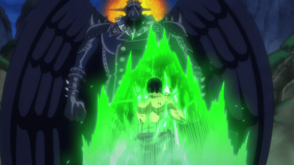 One piece Episode 1059 - "Zoro in adversity Monstrous King the fire!"