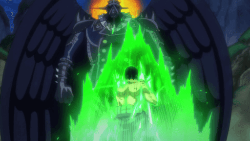 One piece Episode 1059 - "Zoro in adversity Monstrous King the fire!"