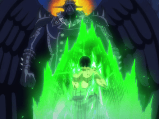 One piece Episode 1059 - "Zoro in adversity Monstrous King the fire!"