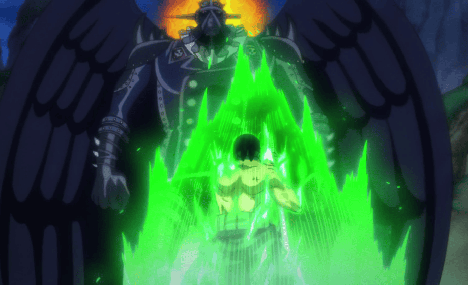 One piece Episode 1059 - "Zoro in adversity Monstrous King the fire!"