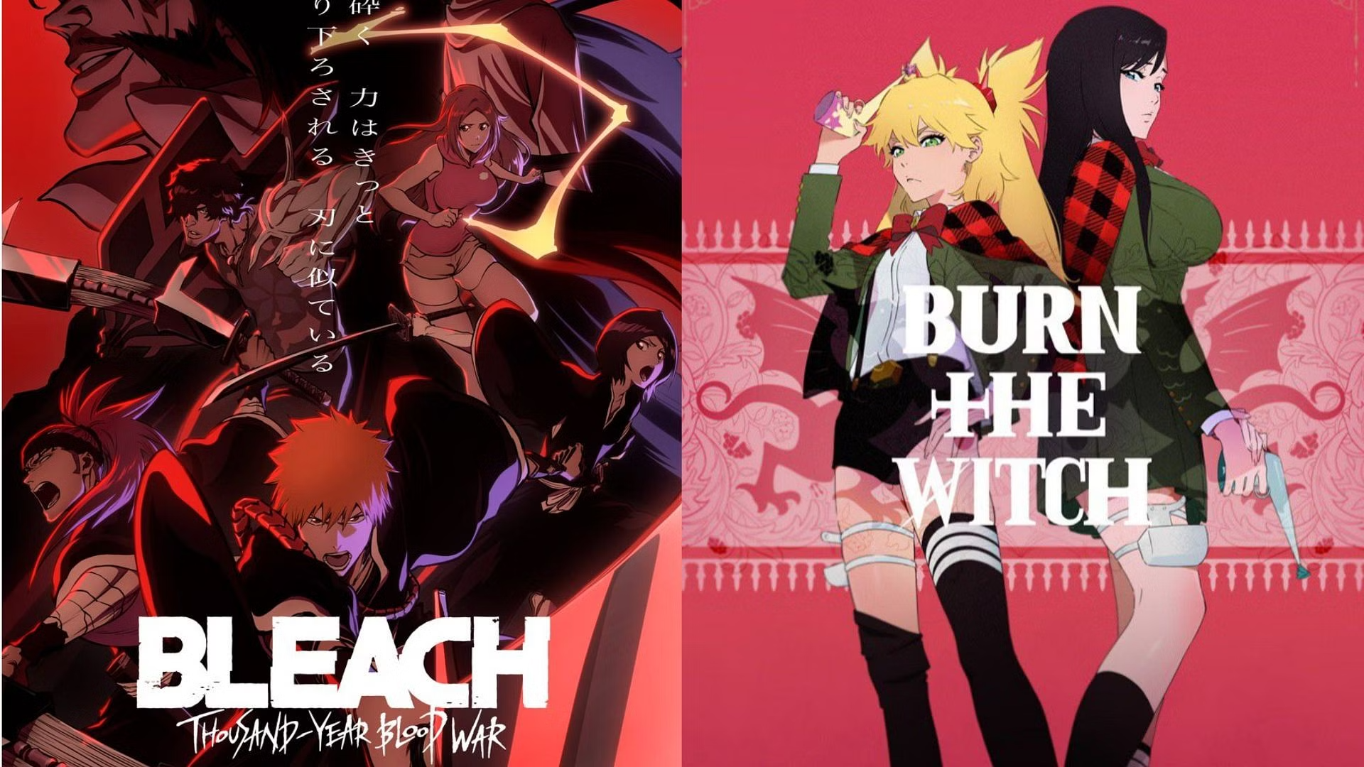 Bleach and Burn the Witch have new releases in May