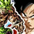Dragon Ball Super chapter 93 First image of the manga with Broly in berserk mode