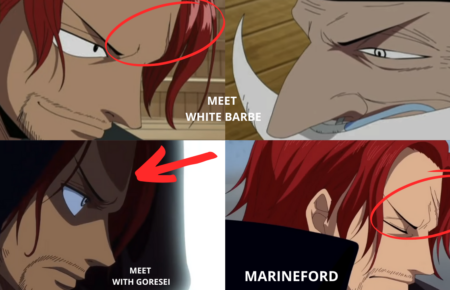 One Piece chapter 1084 suspicions that one of the Divine Knights Shanks is not Yonko
