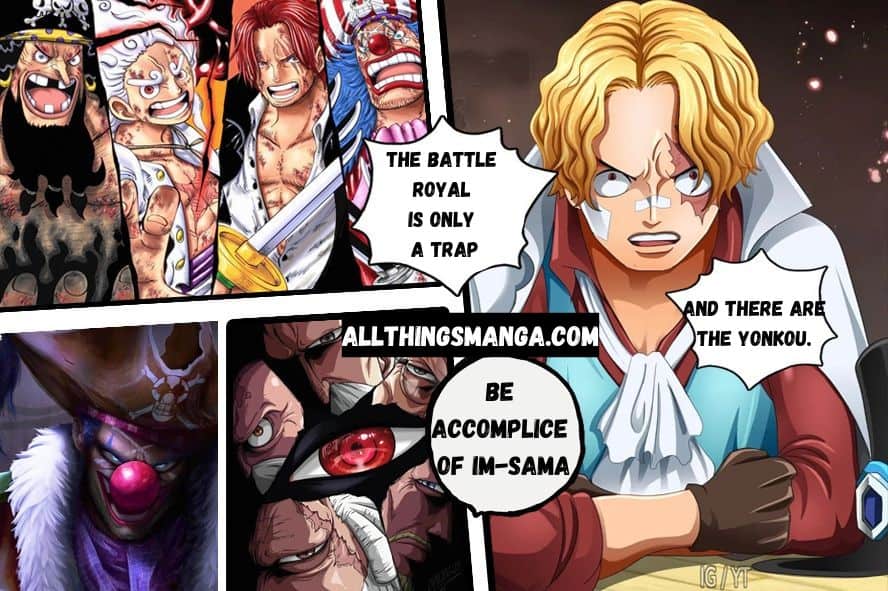 One Piece Surprise: Im Sama organizes an emergency meeting with 4 Gorosei after Luffy switches to Gear 6 in Egghead. Im Sama, the head of the world government, held an emergency meeting after seeing Gear 6 Luffy.