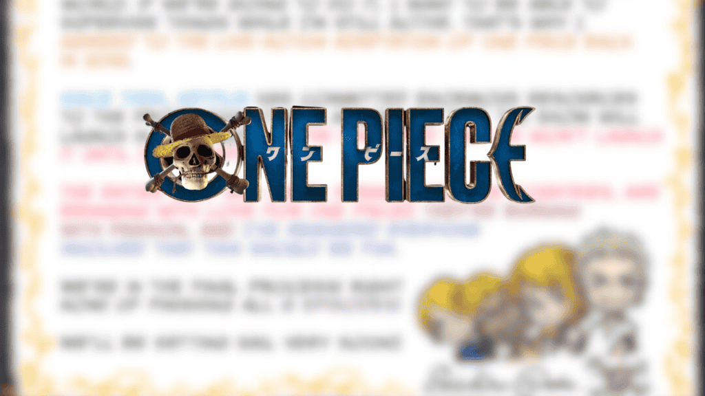 The author of One Piece may delay Netflix's Live Action "until I'm satisfied."