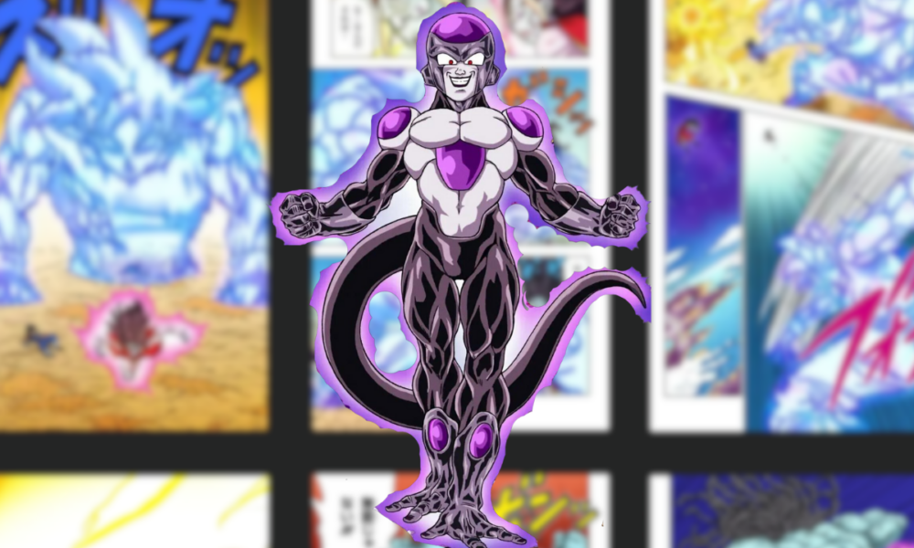 Dragon Ball Super: The manga shows the final battle against Gas and Black Freezer in color