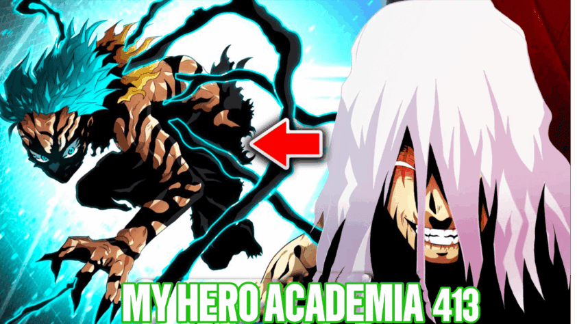 MY HERO ACADEMIA 413 THE FIN DU ONE FOR ALL !