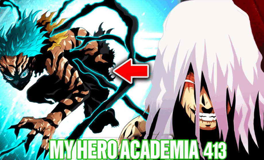 MY HERO ACADEMIA 413 THE FIN DU ONE FOR ALL !