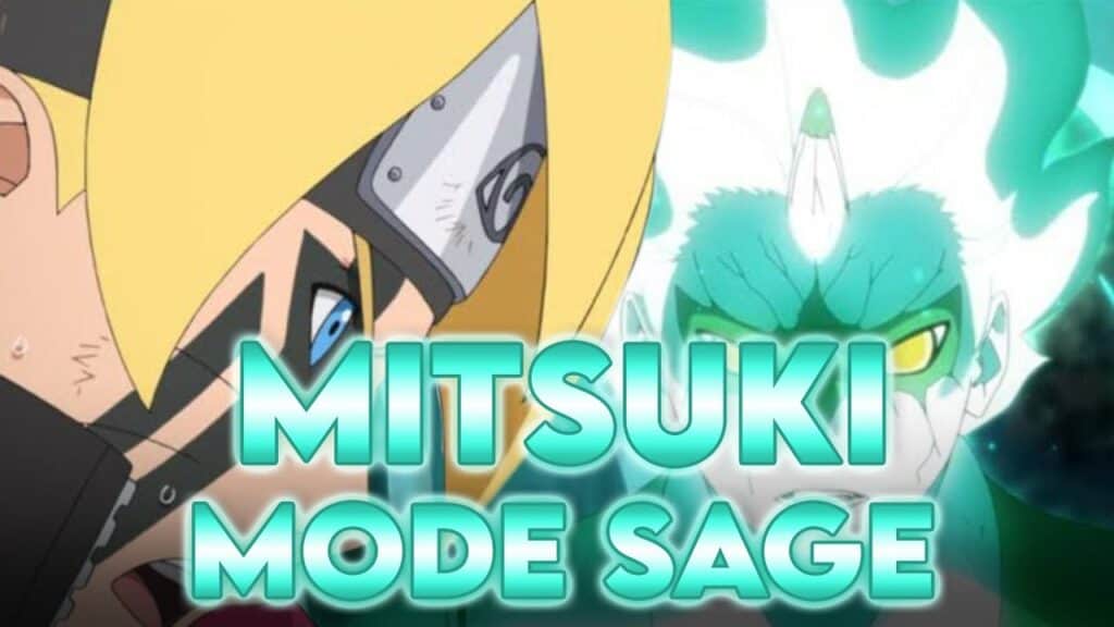 Le chapitre 6 de Boruto Two Blue Vortex Mitsuki en mode Sage