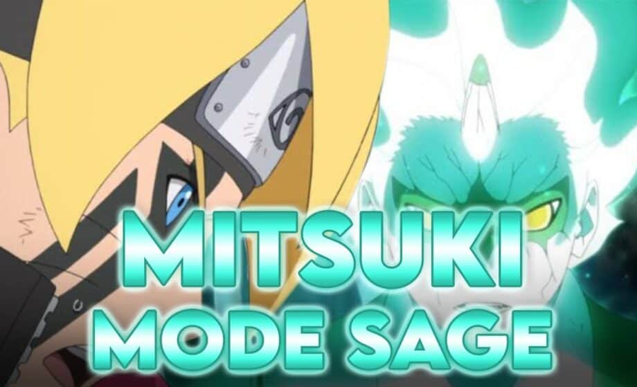 Le chapitre 6 de Boruto Two Blue Vortex Mitsuki en mode Sage