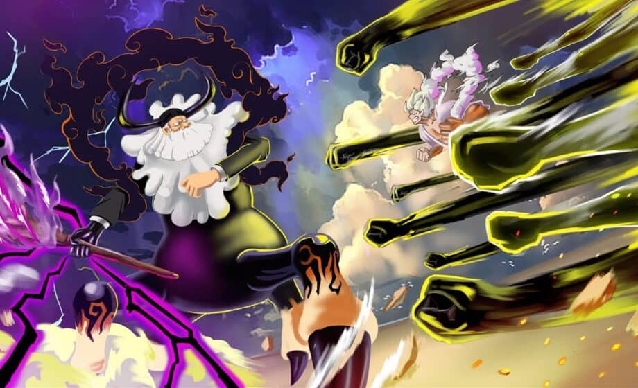 One Piece Chapter 1108: Luffy and Sanji face Saturn and Kizaru