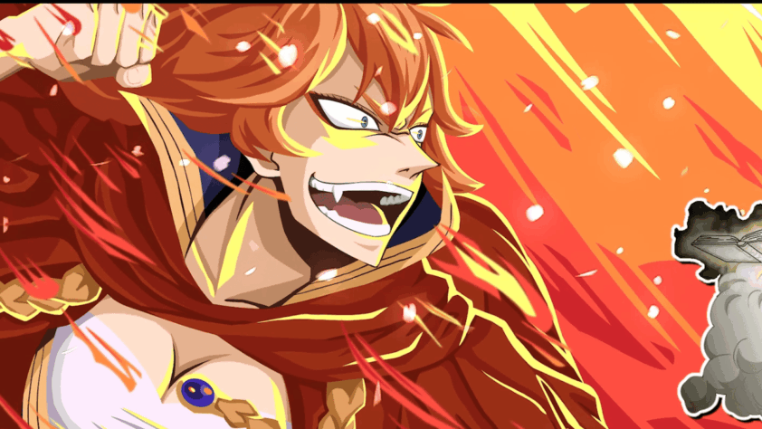 BLACK CLOVER MEREOLEONA VERMILLION THE WORTHY HEIR TO THE SALAMANDER!