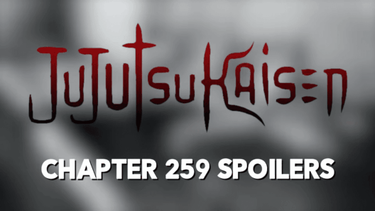 Spoilers for chapter 259 of Jujutsu Kaisen Major return of a character