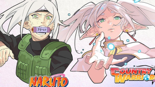 What if Frieren Appeared in Other Anime? - Exploring the Art of @A2TwillDraw