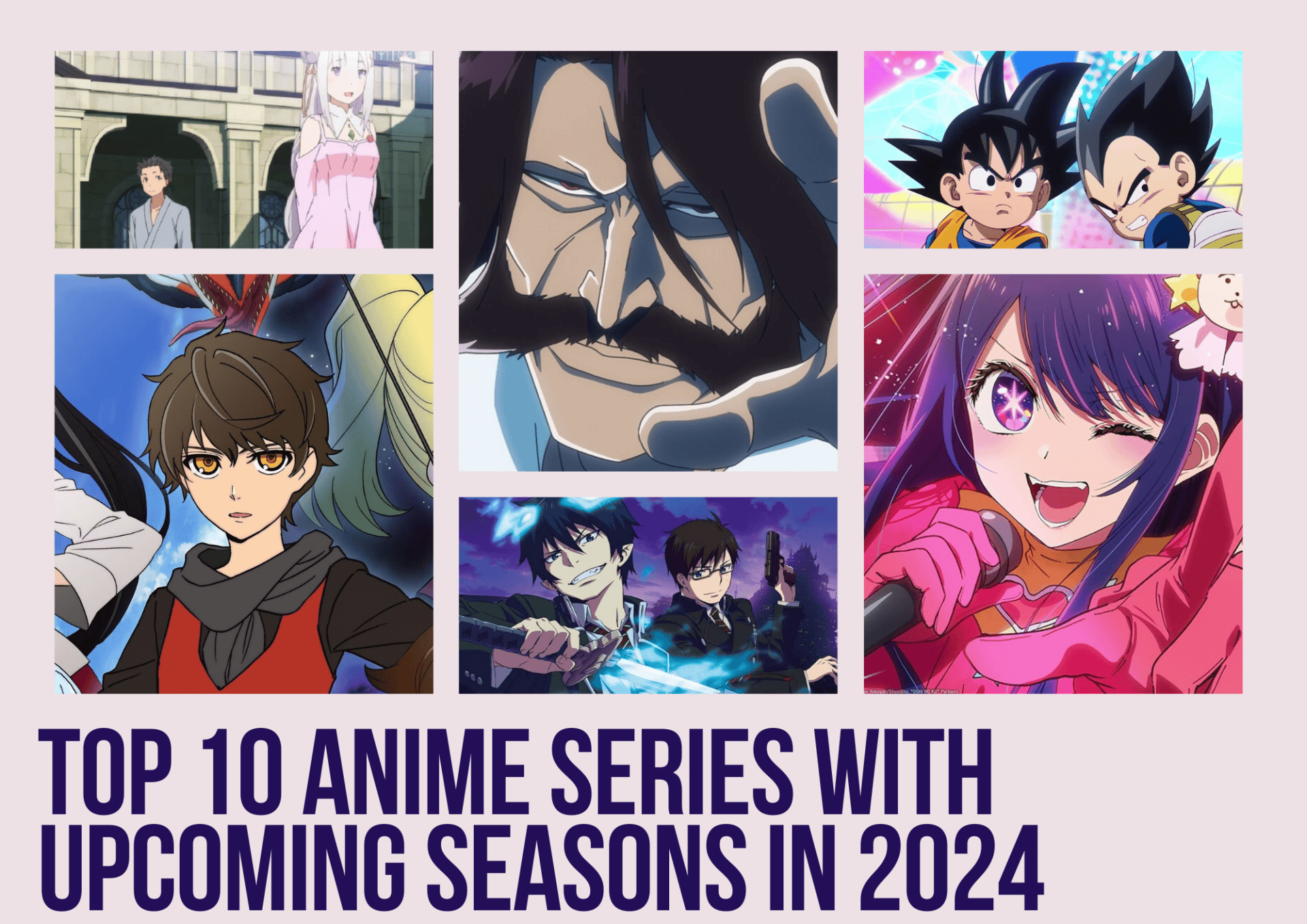 top 10 anime series with upcoming seasons in 2024