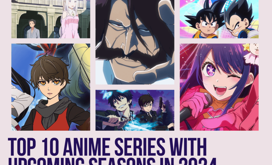 top 10 anime series with upcoming seasons in 2024
