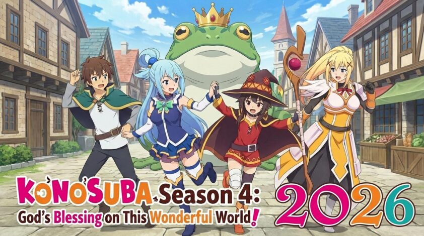 KonoSuba Season 4 Coming Out And What Can We Expect?