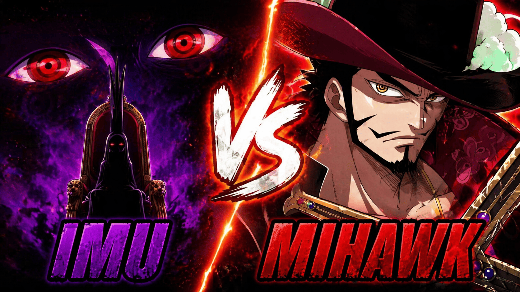 Imu a Nerona? Imu Nemesis Sword vs Mihawk Yoru