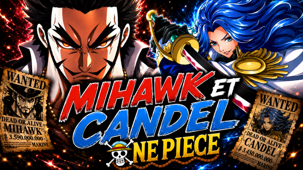 How does the Mihawk and Candel connection link to the Holy Knights and Imu?
