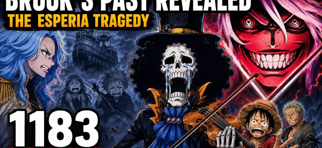 Brook's Past Revealed in One Piece 1183 Manga Spoilers: The Esperia Tragedy