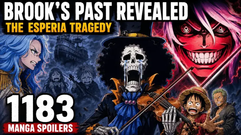 Brook's Past Revealed in One Piece 1183 Manga Spoilers: The Esperia Tragedy