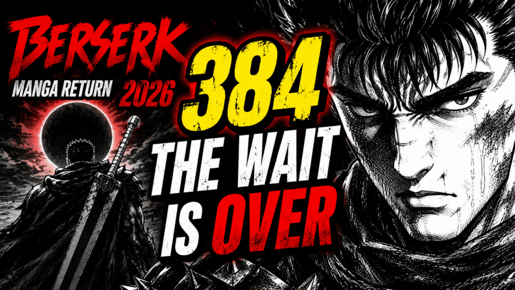 Berserk Manga Return 2026: The Wait for Chapter 384 is Over