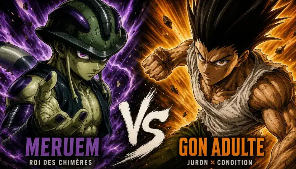 Meruem vs Gon fight