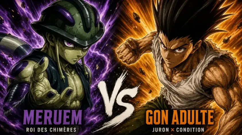 Meruem vs Gon fight