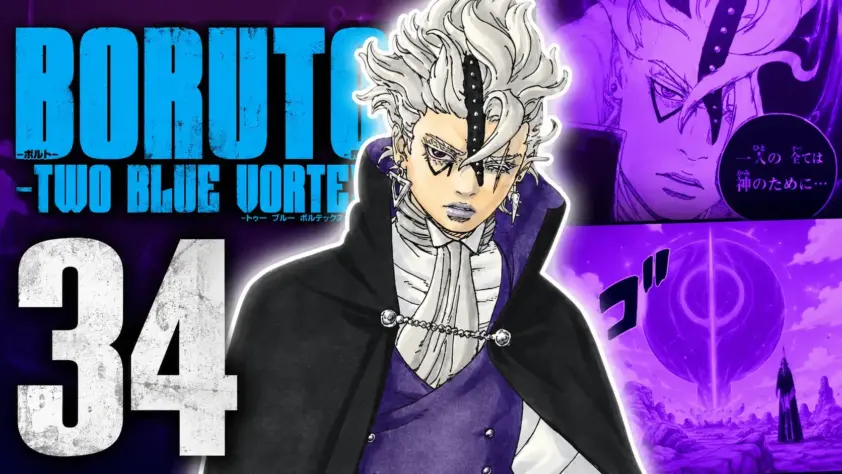 Boruto Two Blue Vortex Chapter 34 Leaks: Uzuhiko vs Code Rematch!